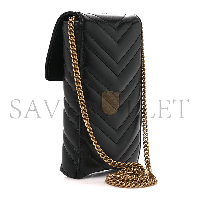 GUCCI GG MARMONT MATELASSÉ MINI BAG 672251 (20*10*3.5cm)